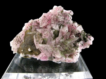 Calcite Var. Cobaltian w/ Kolwezite from Mupine Mine, Kolwezi, Katanga Copper Crescent, Katanga (Shaba), Democratic Republic of Congo (Zaïre) [db_pics/pics/calcite7a.jpg]