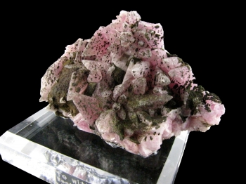 Calcite Var. Cobaltian w/ Kolwezite from Mupine Mine, Kolwezi, Katanga Copper Crescent, Katanga (Shaba), Democratic Republic of Congo (Zaïre) [db_pics/pics/calcite7b.jpg]