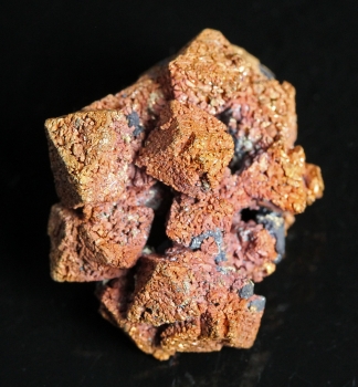 Copper pseudomorphs after cuprite w/ Silver from Rubtsovsky Mine, Altai Krai, Siberia, Russia [db_pics/pics/copper11c.jpg]