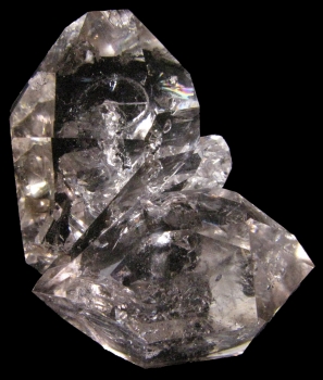Quartz, var. Herkimer Diamond from Ace of Diamonds Mine, Herkimer County,  New York [db_pics/pics/herkimer2c.jpg]