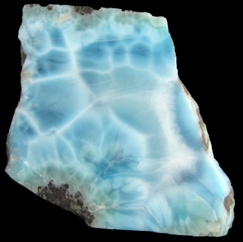 Larimar aka Blue Pectolite from Filipinas Larimar Mine, Los Checheses, Sierra de Barouco, Barahona Province, Dominican Republic [db_pics/pics/larimar1a.jpg]