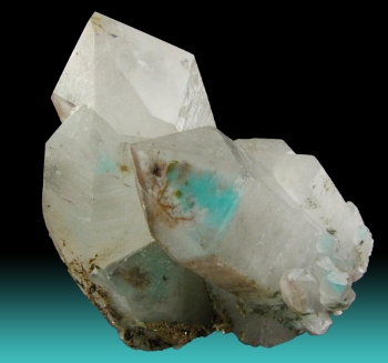 Quartz w/ Ajoite and Copper incls. (polished) from Messina, South Africa [db_pics/pics/quartz56a.jpg]
