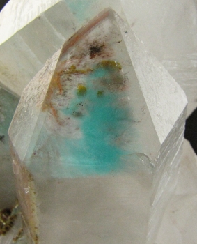 Quartz w/ Ajoite and Copper incls. (polished) from Messina, South Africa [db_pics/pics/quartz56c.jpg]