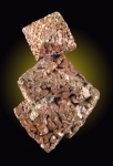 Copper pseudomorphs after Cuprite from Rusia