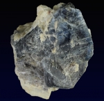 Corundum var. Sapphire from Potanino Mine, Ilmen Mountains, Russia [CORUNDUM8]