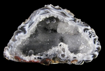 Quartz Var. Agate Enhydro Geode (rough and cut) from Rio Grande Del Sur, Brazil [db_pics/pics/agate3b.jpg]