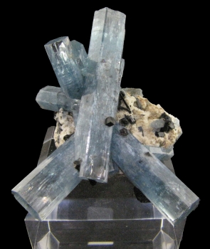 Beryl var. Aquamarine on Matrix with Schorl from Erongo Mountains, Erongo Region, Namibia [db_pics/pics/aqua6d.jpg]