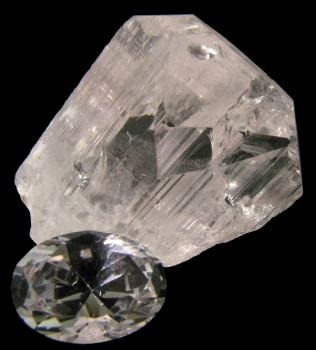Danburite: Rough and Cut from Charcas, San Luis Potosi, Mexico [db_pics/pics/danburite1b.jpg]
