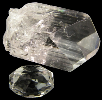 Danburite: Rough and Cut from Charcas, San Luis Potosi, Mexico [db_pics/pics/danburite2c.jpg]