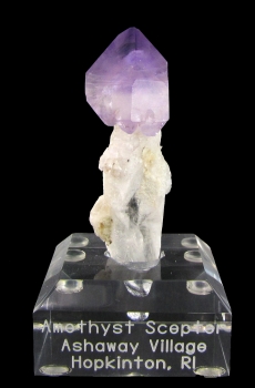 Quartz Var. Amethyst Scepter from Ashaway Village, Hopkinton, Rhode Island [db_pics/pics/quartz19a.jpg]