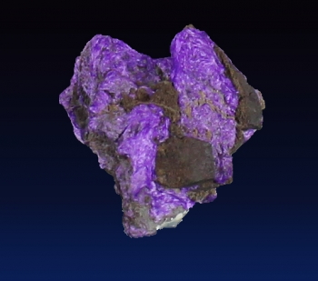 Sugilite with Aegerine from N'Chwanning III Mine, Kalahari manganese fields, Republic of South Africa [db_pics/pics/sugilite1a.jpg]