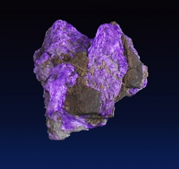 Sugilite with Aegerine from N'Chwanning III Mine, Kalahari manganese fields, Republic of South Africa [db_pics/pics/sugilite1b.jpg]