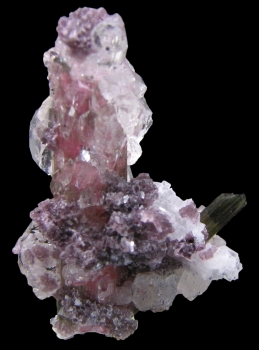 Tourmaline Var Elbaite, with Quartz and Lepidolite from Pederneira Mine, Sao Jose Da Safira, Minas Gerais, Brazil [db_pics/pics/tourm15d.jpg]