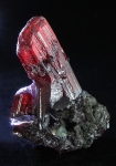 Proustite from Nieder Schlema, Germany